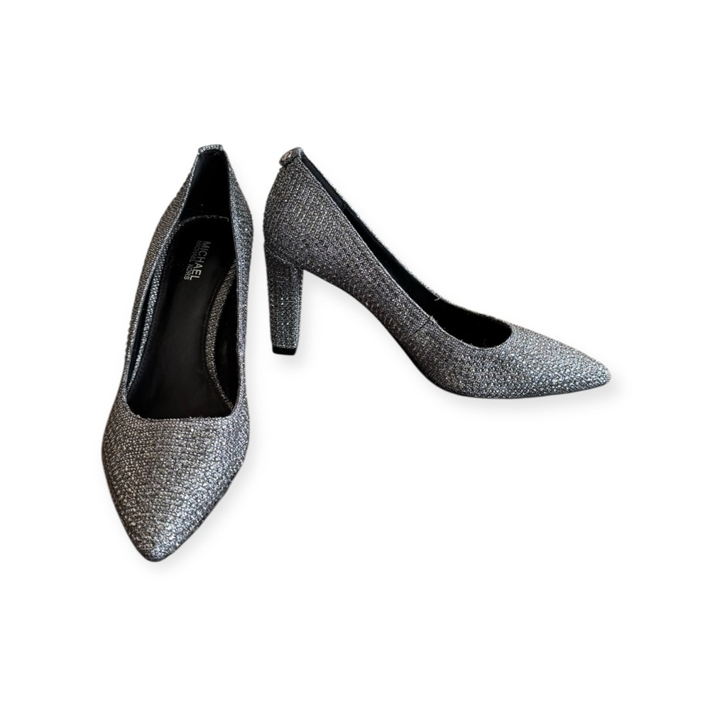 MICHAEL Michael Kors  Heels shoes silver rhinestones 7 party cocktail wedding